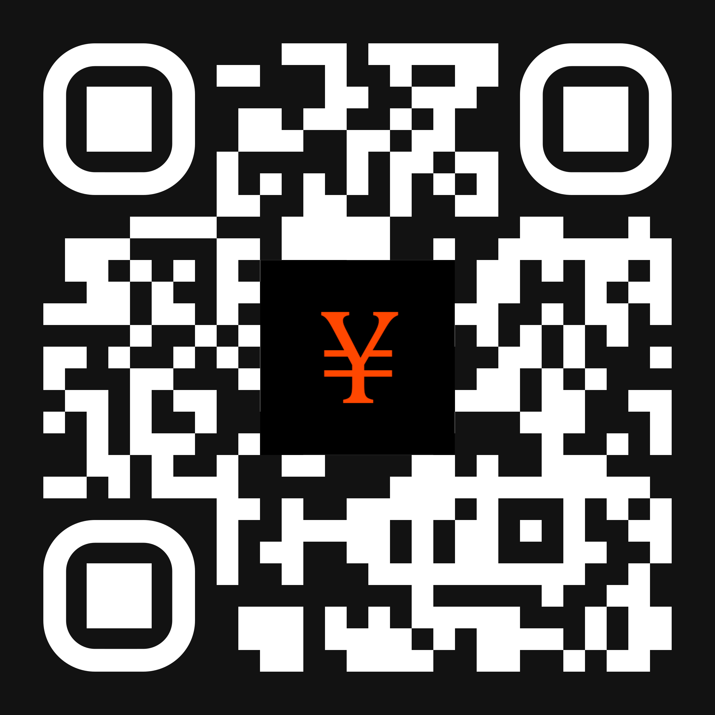 QR-код для пополнения Alipay через обменник CNEX